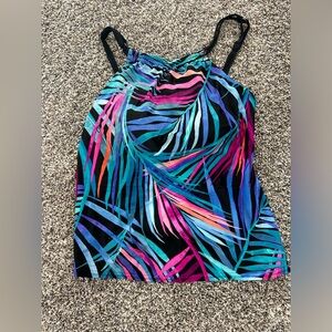 Maxine of Hollywood Bathing Suit Top Size L